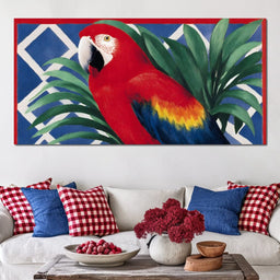 Parrot Jungle Delight - NicheCanvas
