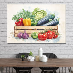 Veggies Basket - NicheCanvas