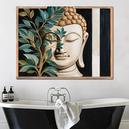 Tranquil Buddha Sanctuary - NicheCanvas