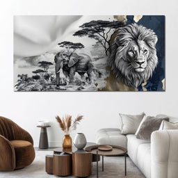 Majestic Safari Splendor - NicheCanvas