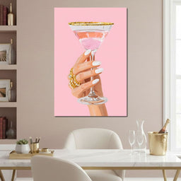 Chic Martini Luxury Toast - NicheCanvas