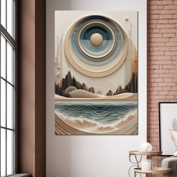 Colorful Modern Art 054 - Johanjjf - NicheCanvas