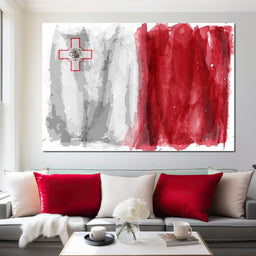 Flag of Malta - NicheCanvas
