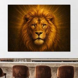 Majestic Radiance of the King - NicheCanvas