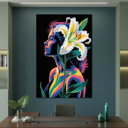 The Light Within Her - TooplesArt - NicheCanvas