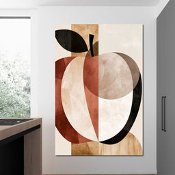 Geometric Study of Harvest Fruit - NicheCanvas