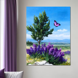 Butterfly Meadow Bliss - NicheCanvas