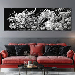 Eternal Dragon's Flight - NicheCanvas