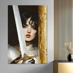 Guardian of Golden Honor - NicheCanvas