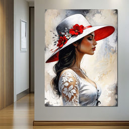 Female Portrait 353 - Johanjjf - NicheCanvas