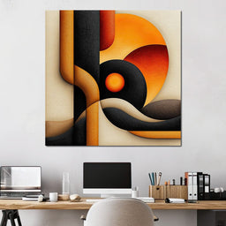 Abstract Dusk - TooplesArt - NicheCanvas