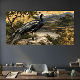 Monarch of the Golden Waterway - NicheCanvas