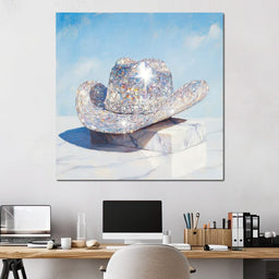 Glistening Cowboy Hat - NicheCanvas