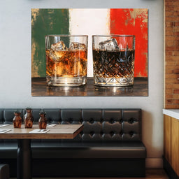 Irish Coffee & Whiskey - NicheCanvas