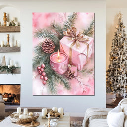 Festive Pine Gift Candle Radiance - NicheCanvas
