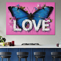 Butterfly Love - NicheCanvas