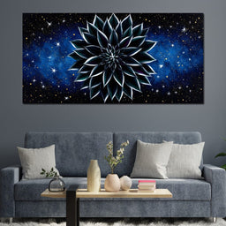 Stellar Petal Illumination - NicheCanvas