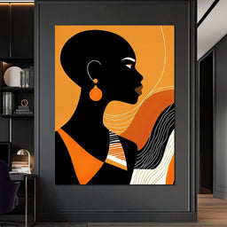 Bold in Amber - TooplesArt - NicheCanvas