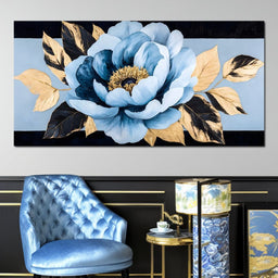 Golden Petal Harmony Blossom - NicheCanvas