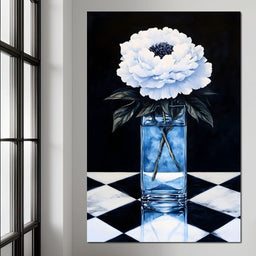 Dream Petals in Glass Enclave - NicheCanvas