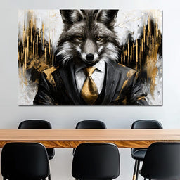 The Executive Fox Negotiating Gold Trends - NicheCanvas