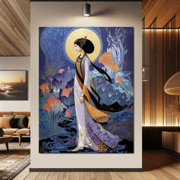 Moonlit Grace - TooplesArt - NicheCanvas