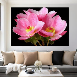 Petals of Dawn Delight - NicheCanvas