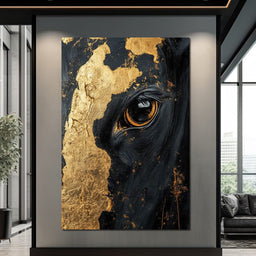 Gilded Bovine - NicheCanvas