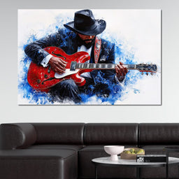 Harmony of Electric Strings - NicheCanvas