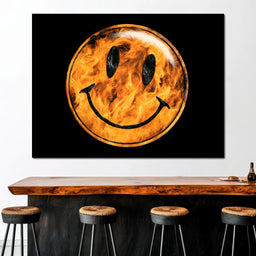Burning Through The Joy - NicheCanvas