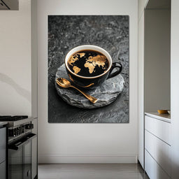 Golden Horizons Brewed - NicheCanvas