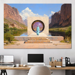 Portal to Infinite Horizons - NicheCanvas
