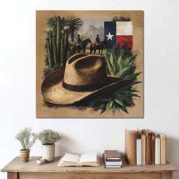 Texas Rangers Desert Legacy - NicheCanvas