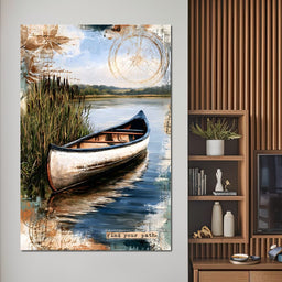 Silent Waters Await The Explorer - NicheCanvas