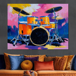 Rhythm of Vibrant Beats - NicheCanvas