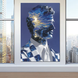 Sunlit Rivers Within Memory - NicheCanvas