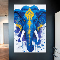 Ganesha Majestic Elephant Spirit - NicheCanvas