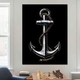 Heavy Iron Anchor - NicheCanvas
