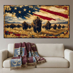 Legacy of the wide open plains - NicheCanvas