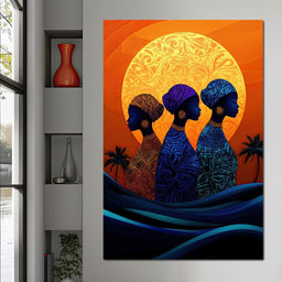Daughters of the Sun - TooplesArt - NicheCanvas