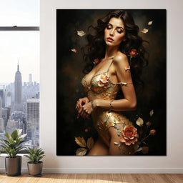 Radiant Floral Symphony - Johanjjf - NicheCanvas