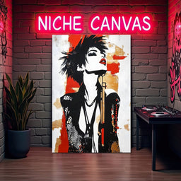 Electric Reverie Rebellion - NicheCanvas