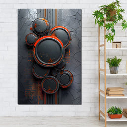 Colorful Modern Art 066 - Johanjjf - NicheCanvas