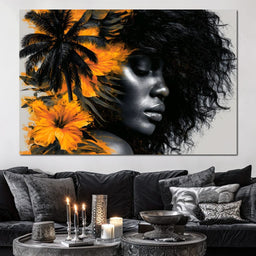 Golden Tropics Restless Soul - NicheCanvas