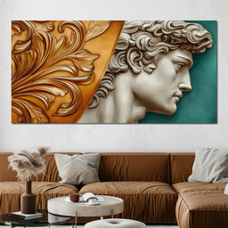 Gilded Renaissance Vision - Wildrose Creations - NicheCanvas