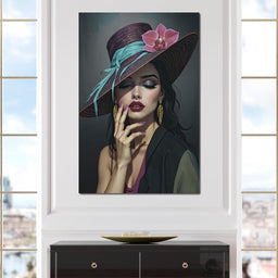 A Lady’s Poise - TooplesArt - NicheCanvas