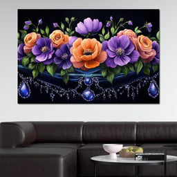 Harmony of Blossom Elegance - NicheCanvas