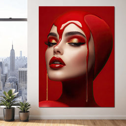 50 Shades of Red - TooplesArt - NicheCanvas