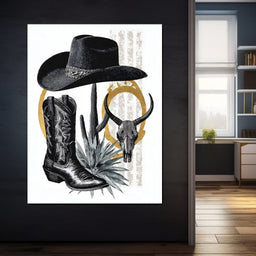 Western Frontier Cowboy Legacy - NicheCanvas