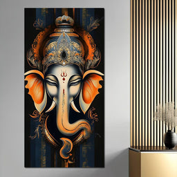Divine Graceful Elephants Blessing - NicheCanvas